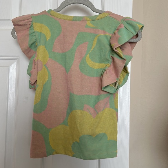 NWT ZARA RUFFLED JACQUARD TOP - Picture 13 of 14